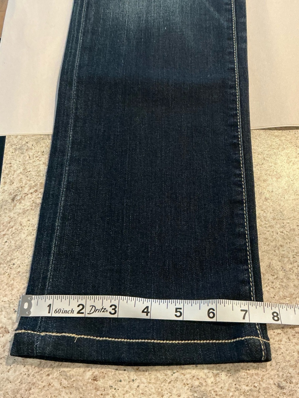 Buckle BKE Festival Stella Stretch Dark Wash Denim Straight Leg Rodeo Cowgirl 31 - Picture 13 of 16